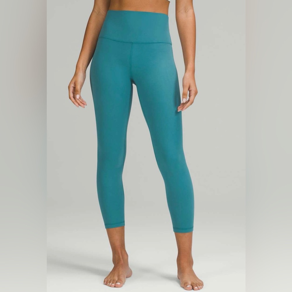 lululemon Align High-Rise Crop 23” Capture Blue (never worn!)